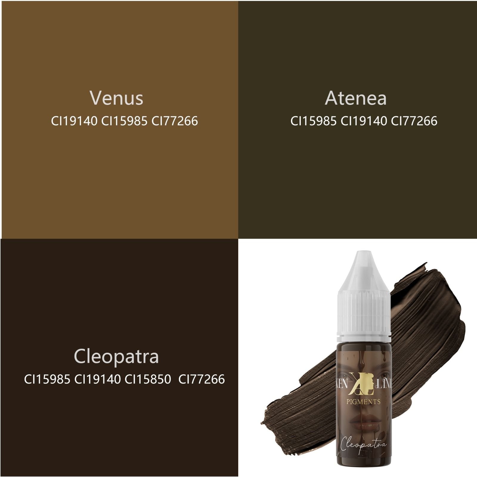 SET x 3 Pigmentos KL1 - KL2 - KL3 - Imagen 2