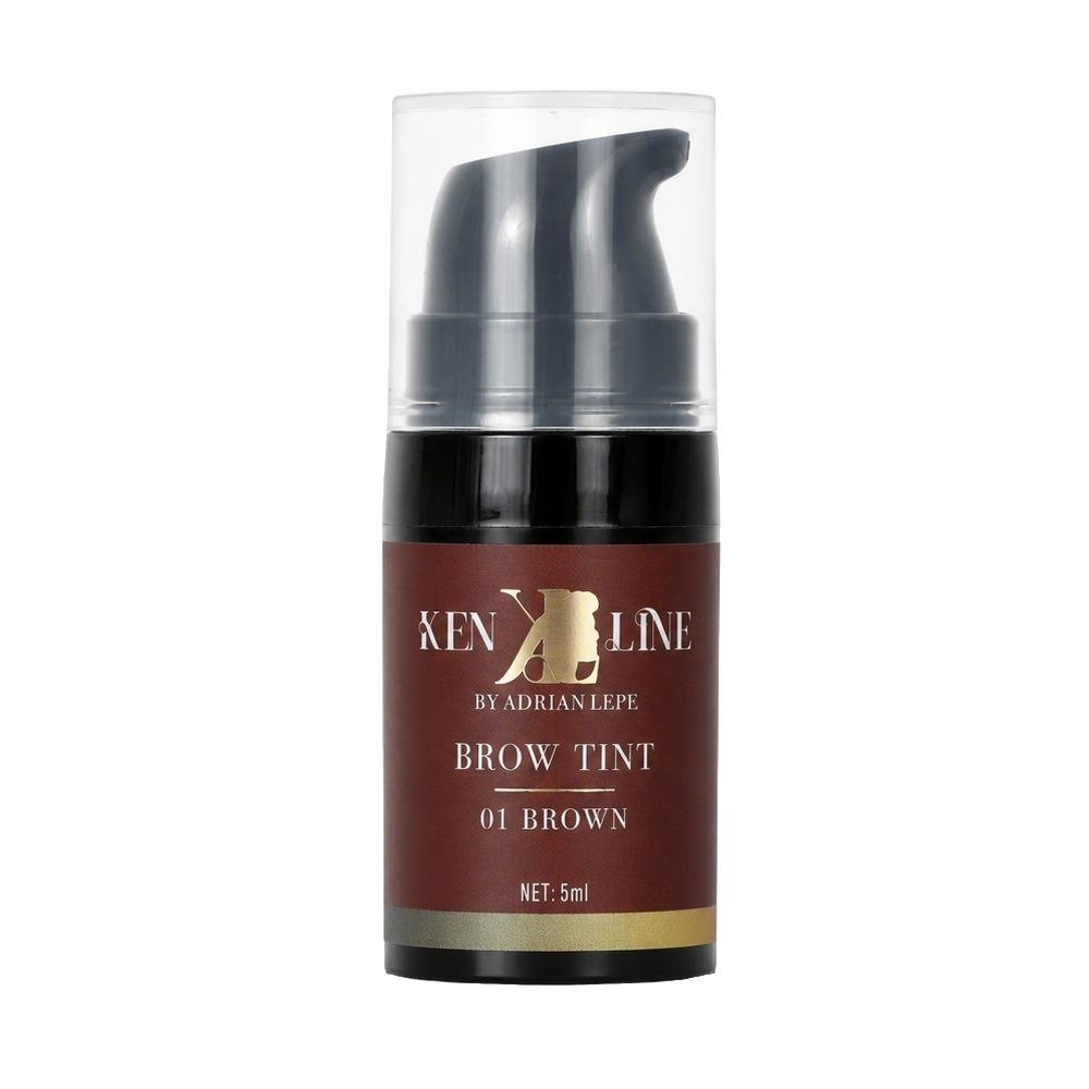 Tinte Profesional para Cejas Ken Line By Adrian Lepe (5ml) - 01 Tono BROW