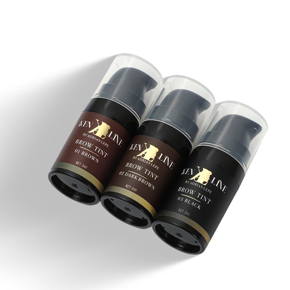 Tinte Profesional para Cejas Ken Line By Adrian Lepe (5ml) – 03 Black - Imagen 4